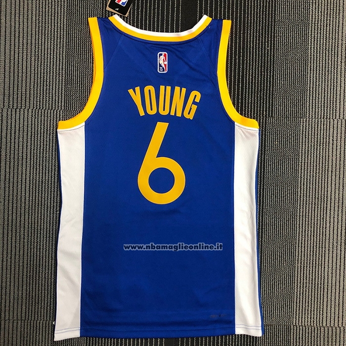 Maglia Golden State Warriors Nick Young #6 Icon Blu